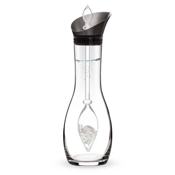 DECANTER ERA LUNA KRISTÁLYFIOLÁVAL  I  HOLD SZETT 1,3 LITER