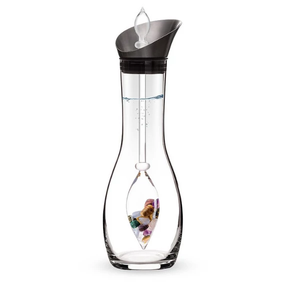DECANTER ERA FIVE ELEMENTS KRISTÁLYFIOLÁVAL  I  SZETT 1,3 LITER