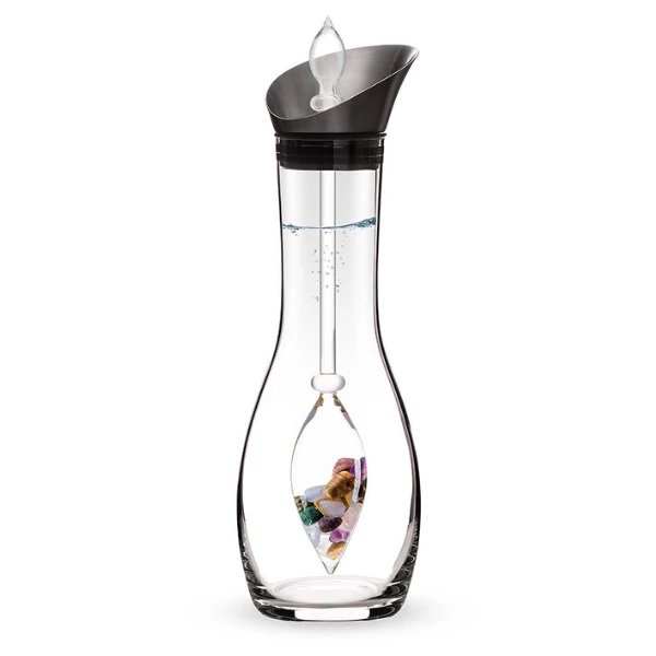 DECANTER ERA FIVE ELEMENTS KRISTÁLYFIOLÁVAL  I  SZETT 1,3 LITER